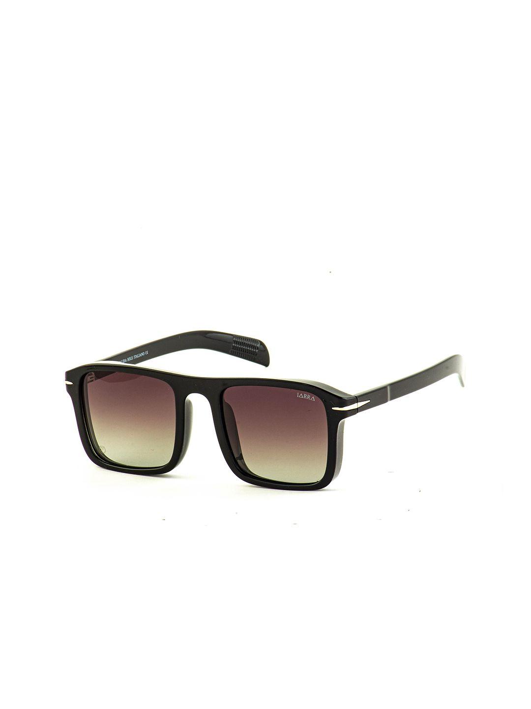 iarra men square sunglasses with polarised lens ia-5120-c1