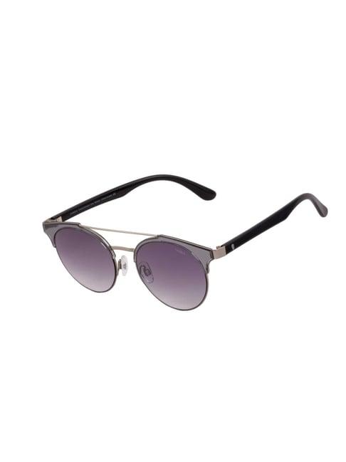 iarra purple round sunglasses for women