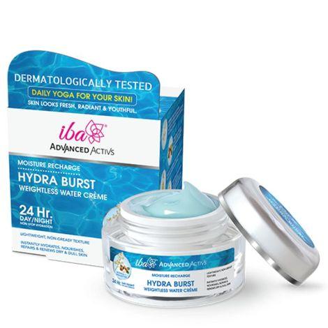 iba advanced activs moisture recharge hydra burst weightless water cream (50 g)