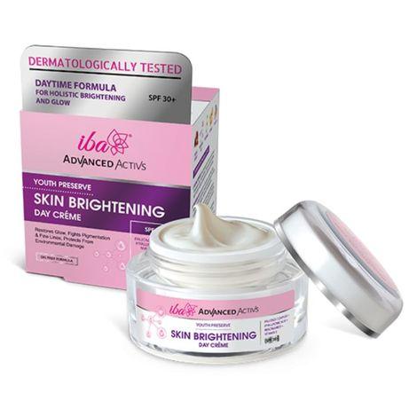 iba advanced activs youth preserve skin brightening day cream (50 g)