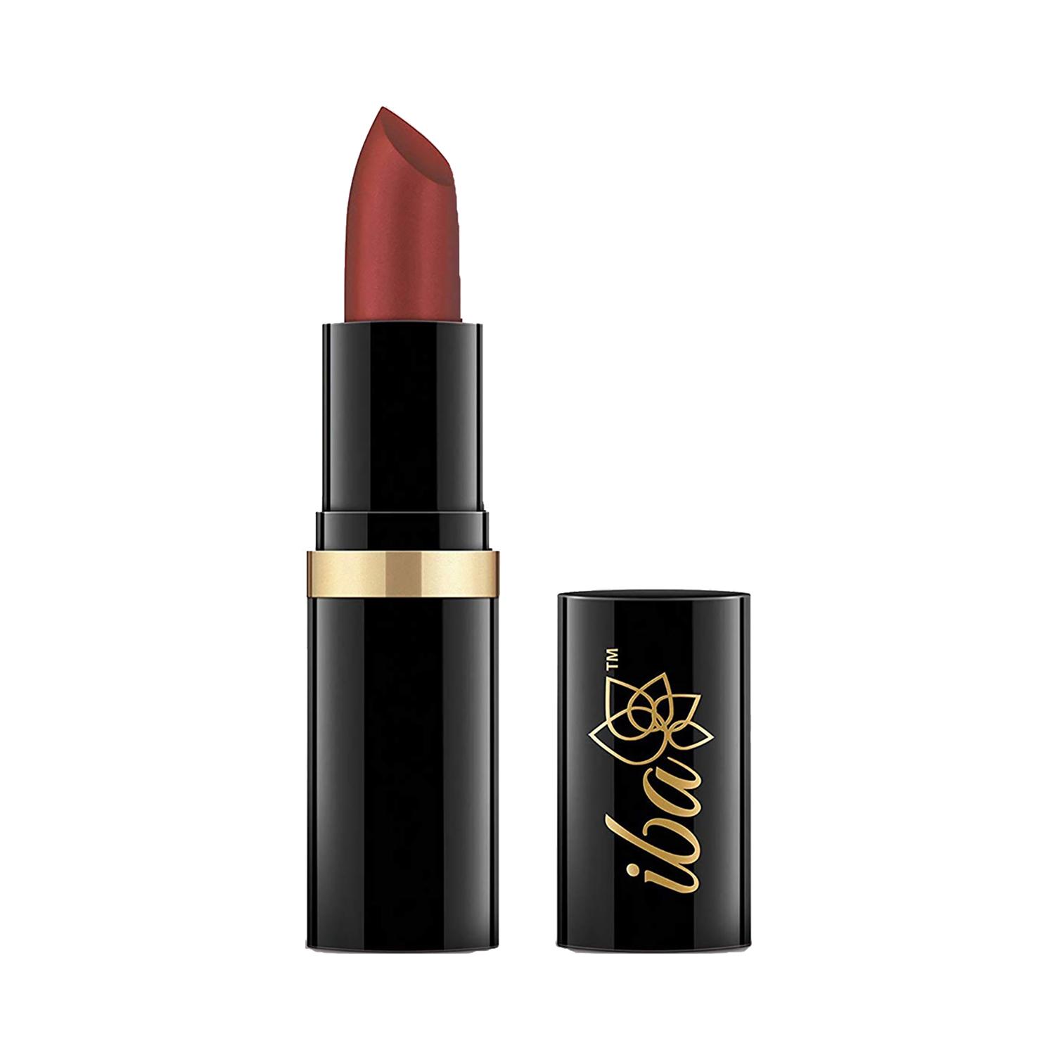 iba pure lips moisture rich lipstick - a90 coral glow (4g)
