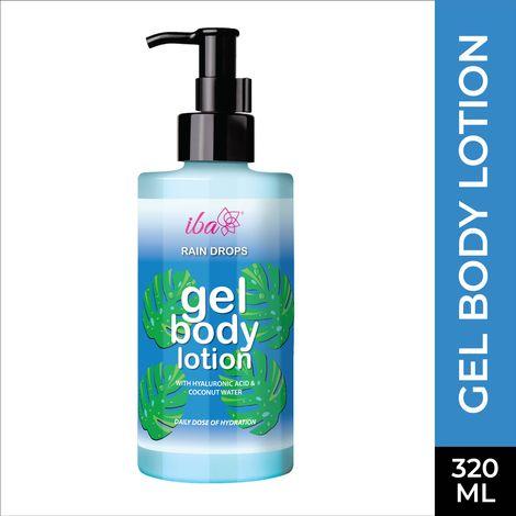 iba rain drops gel body lotion l non sticky l deep hydration| all skin types | 100% vegan | paraben & mineral oil free