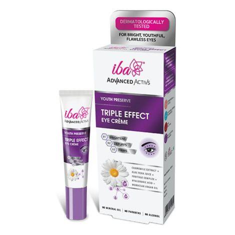 iba advanced activs youth preserve triple effect eye cream (15 g)
