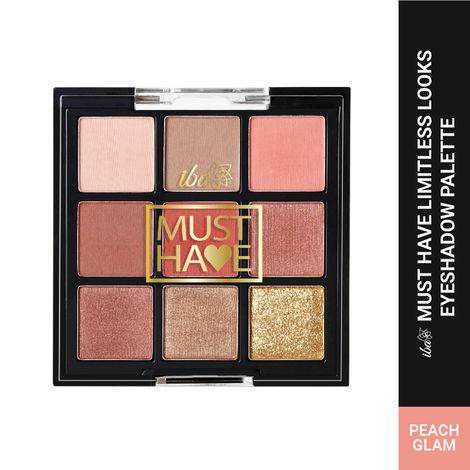 iba must have limitless looks eyeshadow palette - peach glam (10.8 g)