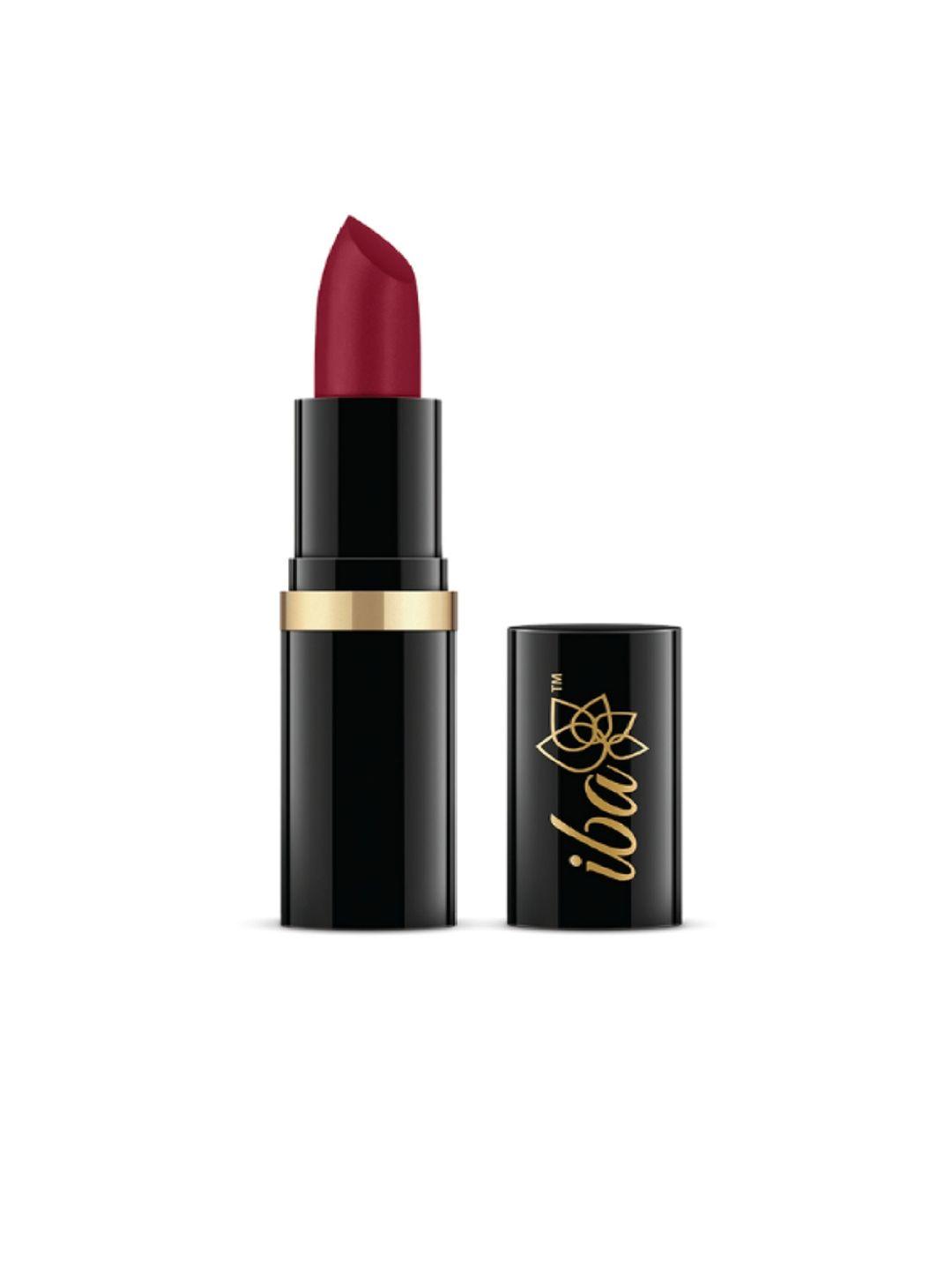 iba red moisture rich lipstick - a68 mystery red