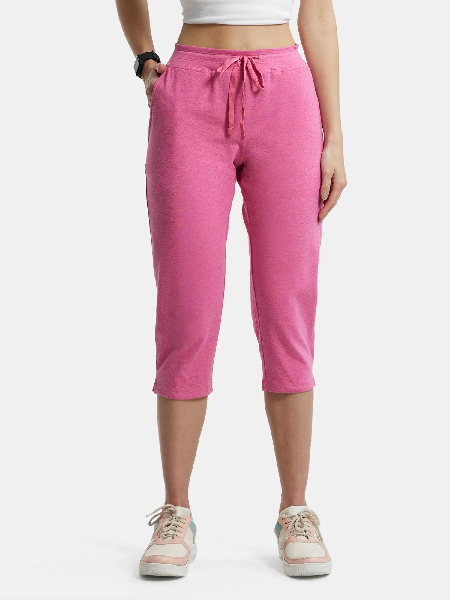 ibis rose melange capri pants - style number - 1300