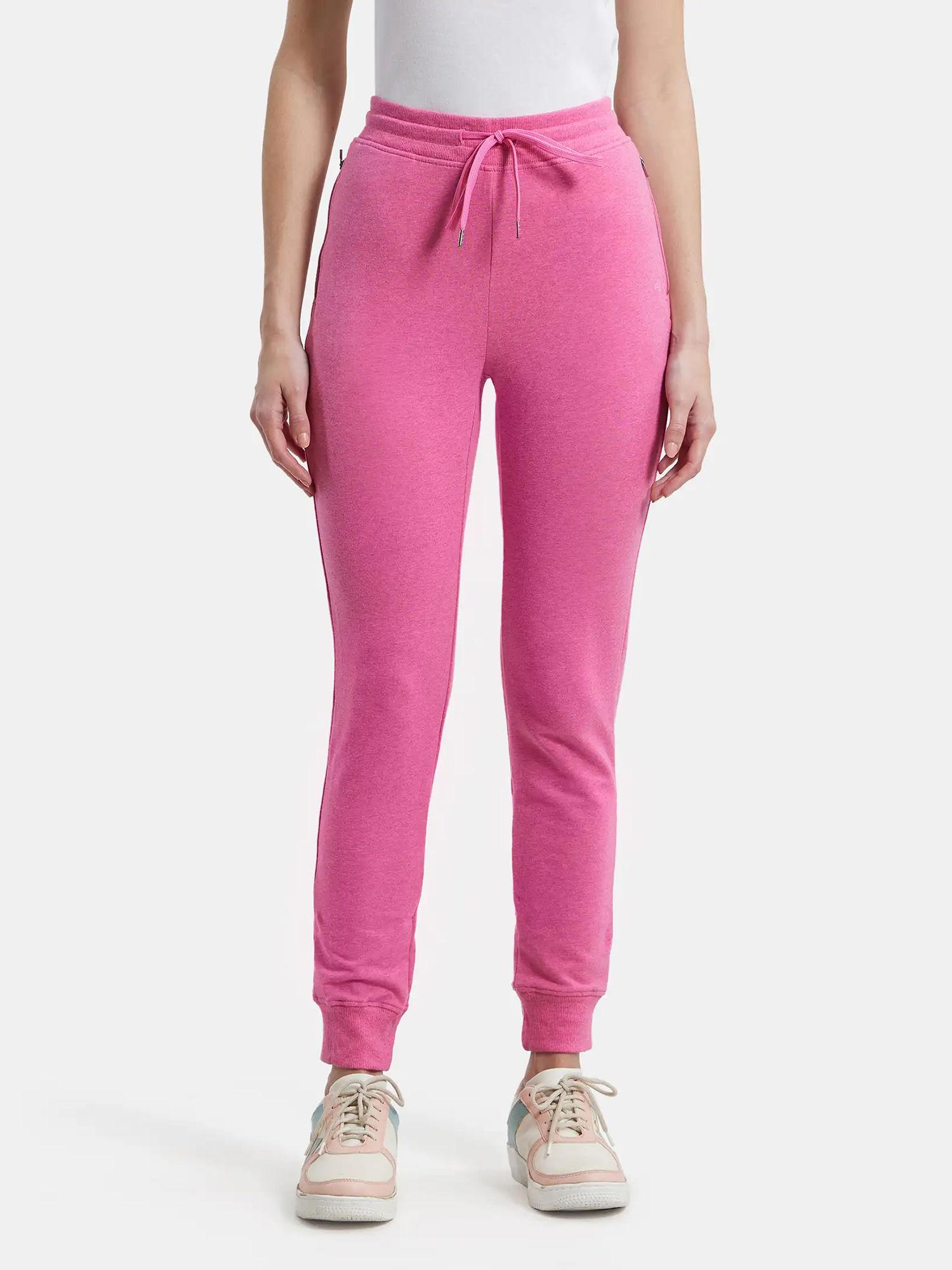 ibis rose melange cuffed track pant - style number - 1323