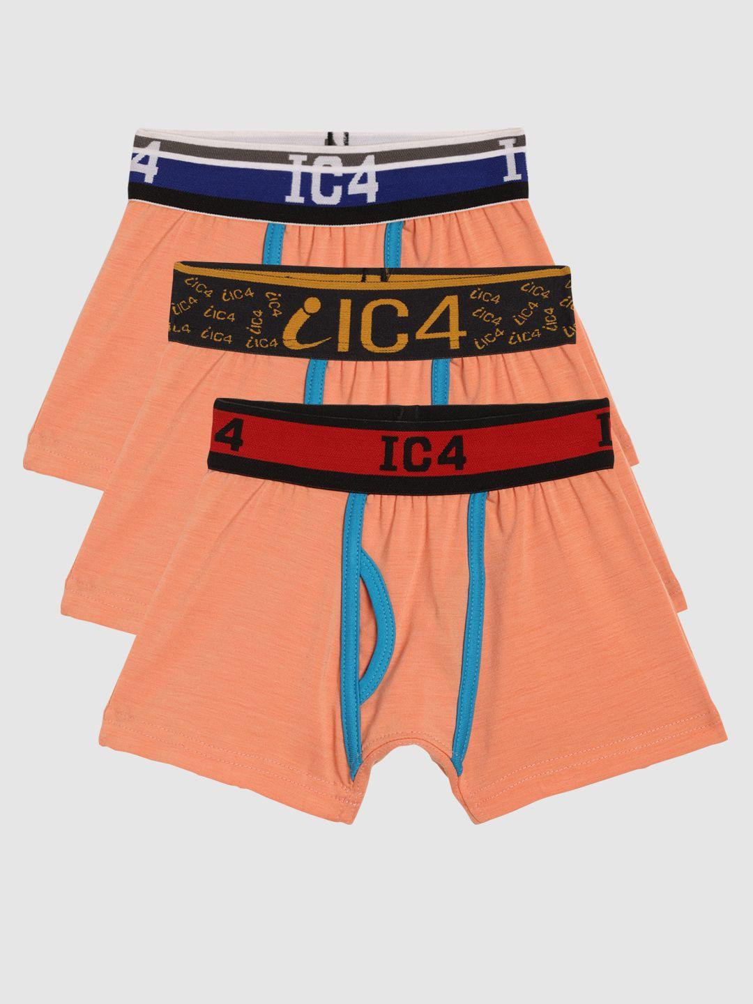 ic4 boys pack of 3 classic trunks 0kmt-o510p3