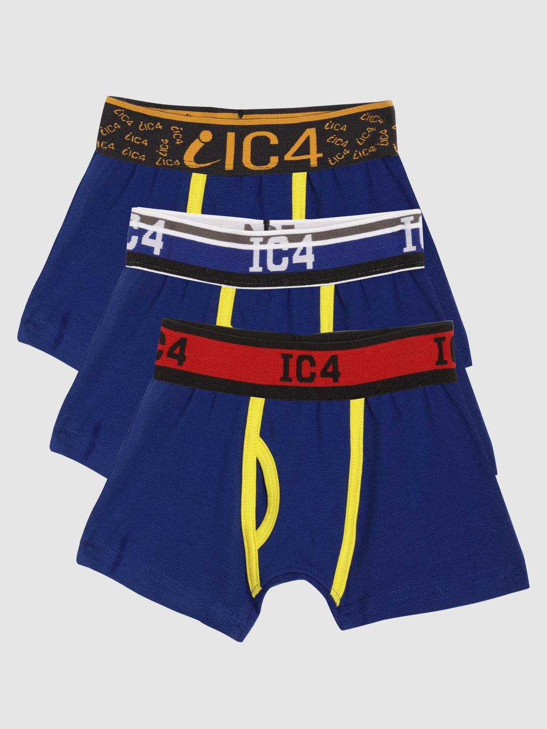 ic4 boys pack of 3 classic trunks 0kmt-r510p3