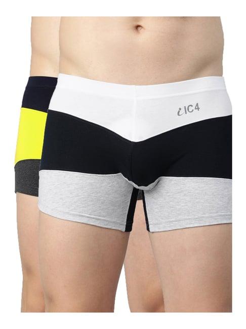 ic4 multicolor striped trunks - pack of 2