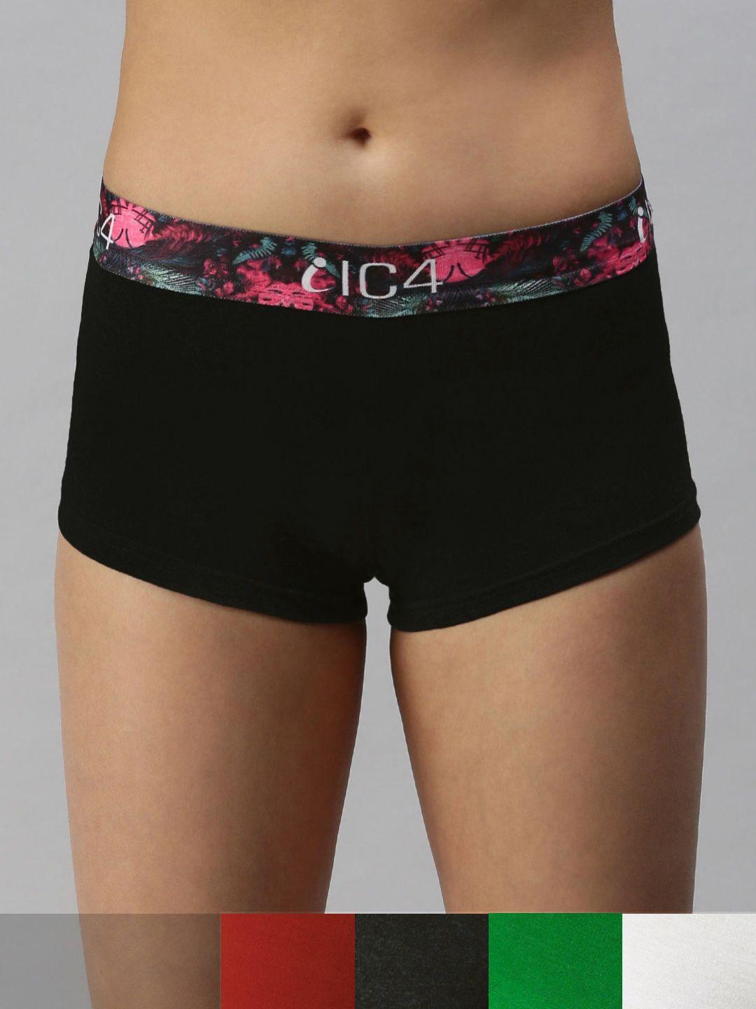 ic4 women pack of 5 boy shorts