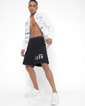 icon relaxed fit shorts