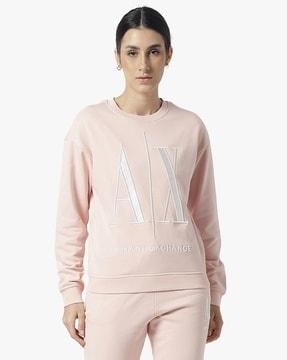 icon round-neck sweatshirt