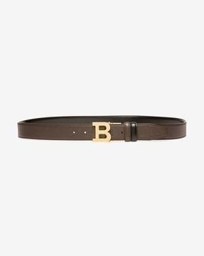 iconic buckle reversible belt