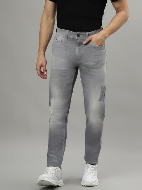 iconic grey slim fit jeans