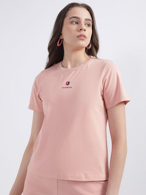 iconic pink cotton t-shirt