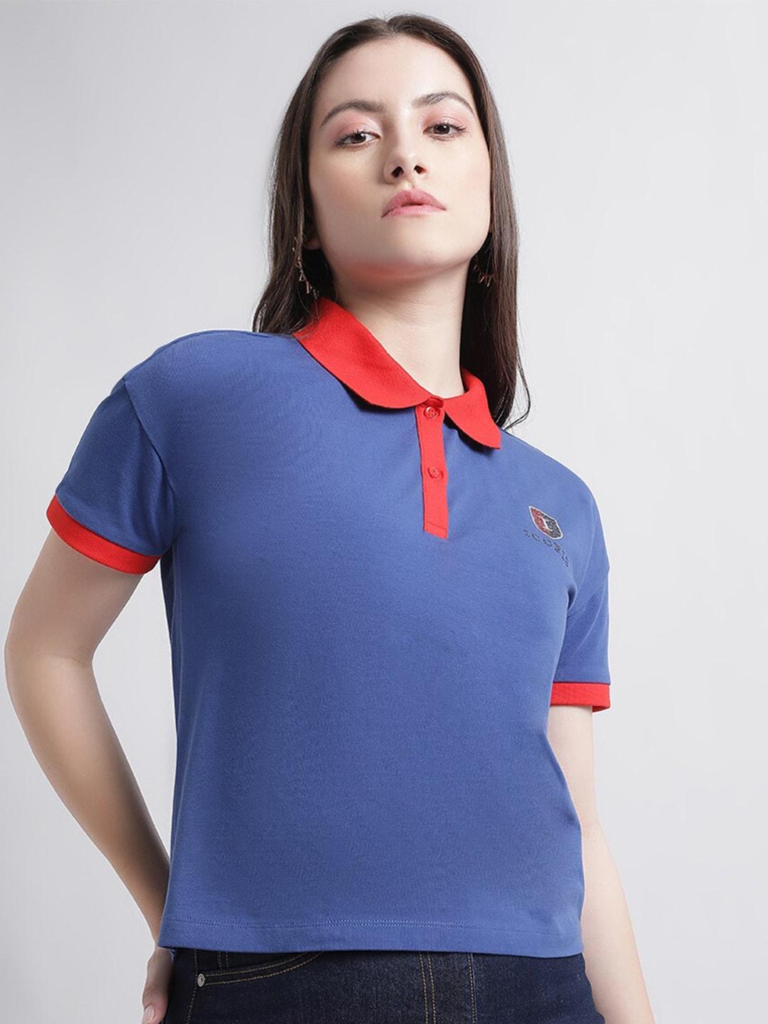 iconic polo collar casual t-shirt