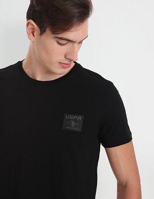 iconic silicone patch t-shirt