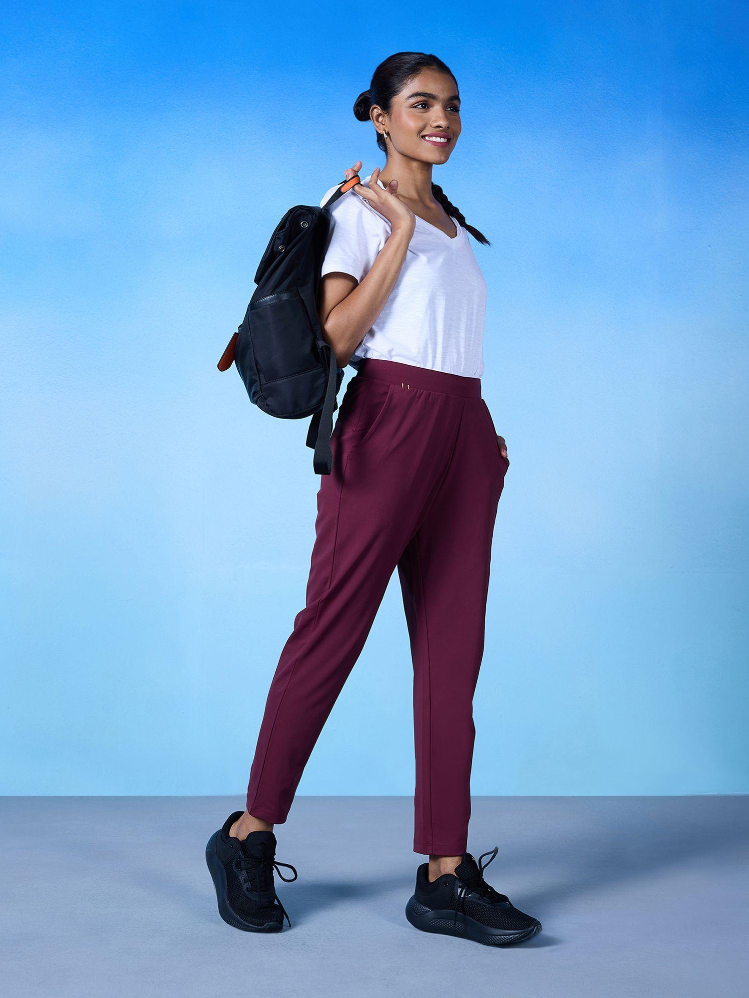 iconic go to travel pant nyat249 tawny port