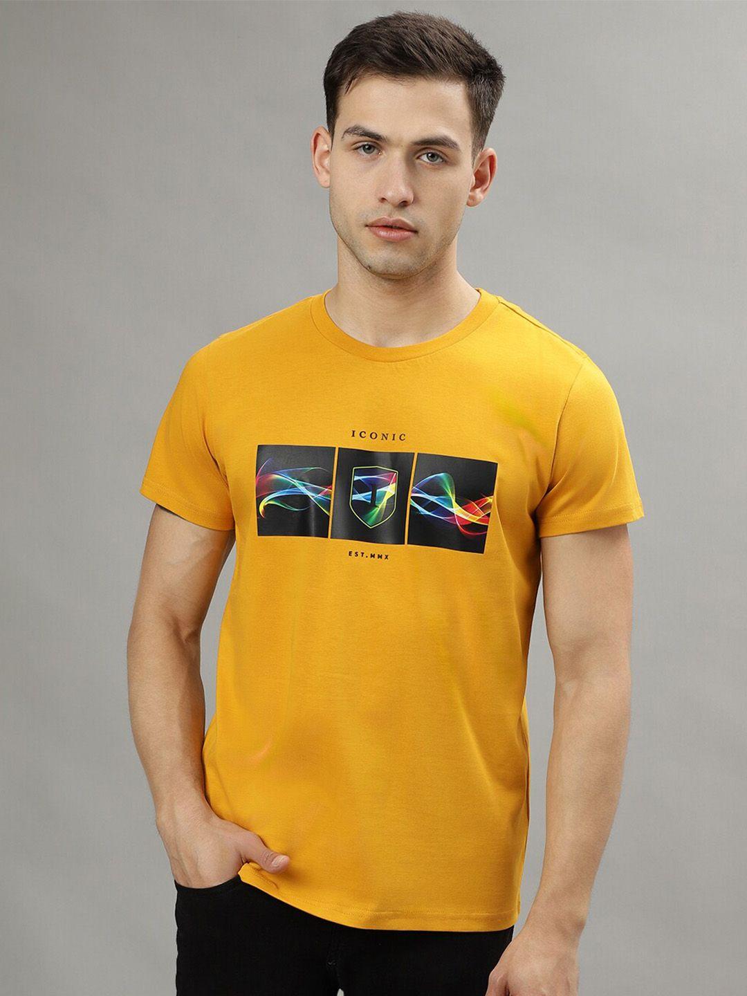 iconic graphic printed pure cotton t-shirt