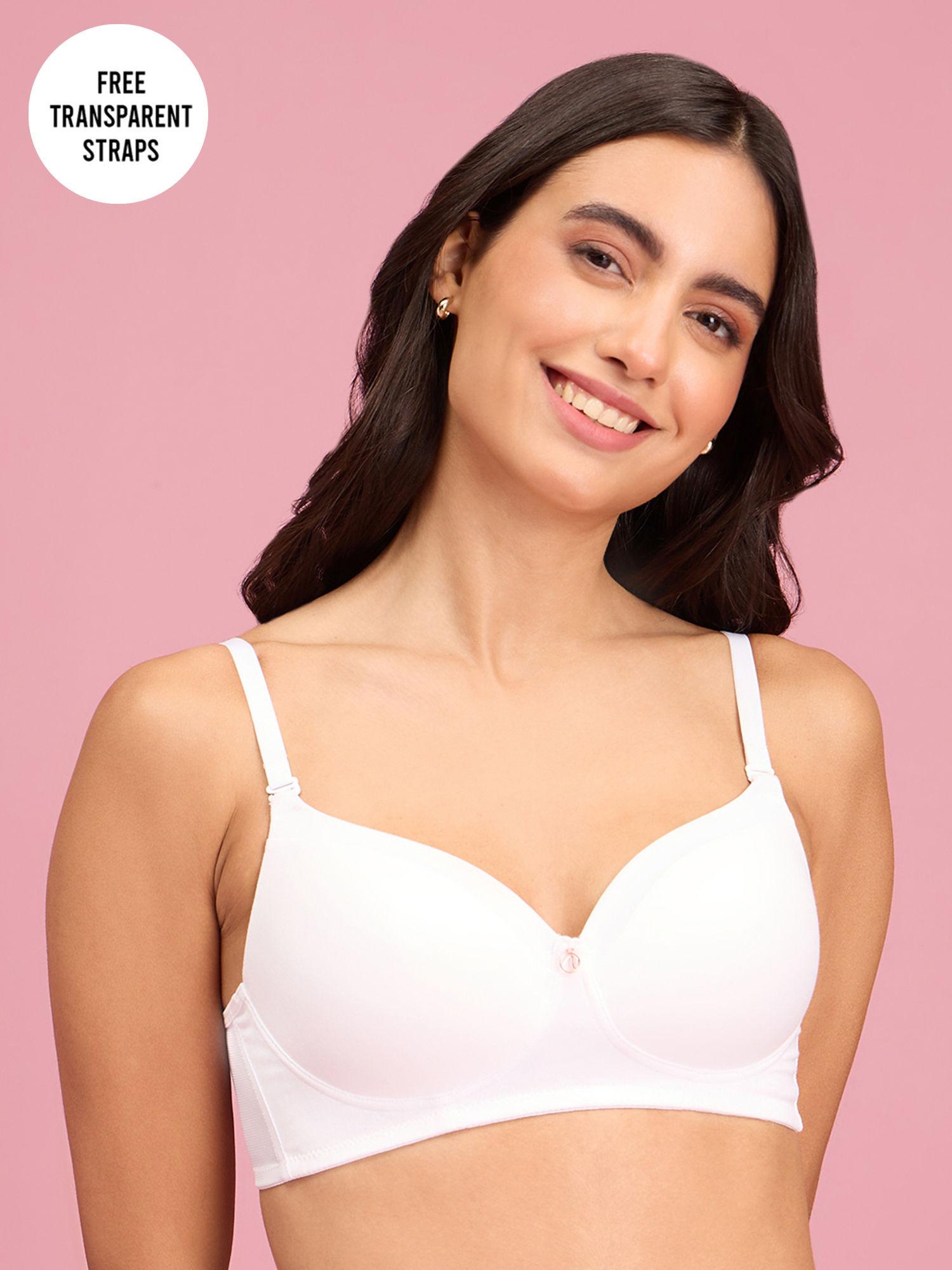 iconic low back party bra - nyb252 - white