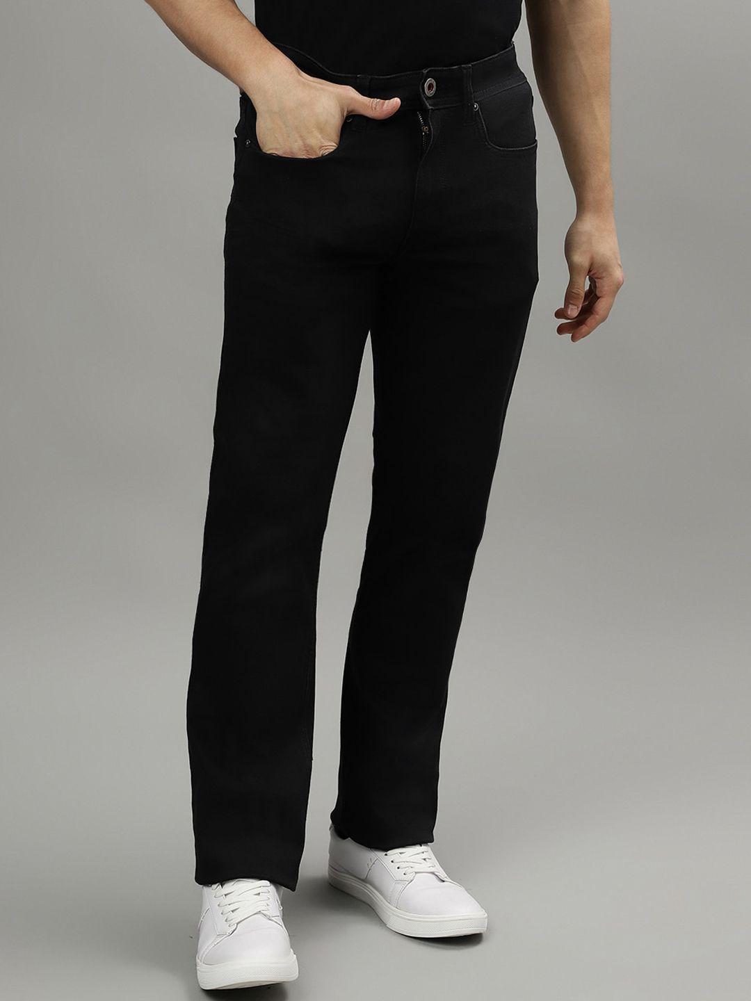 iconic men tapered fit clean look stretchable jeans