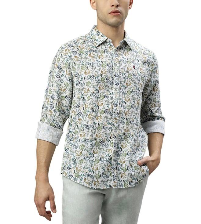 iconic multicolor printed regular fit shirt