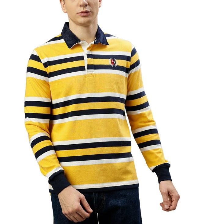 iconic multicolorcolor striped regular fit t-shirt