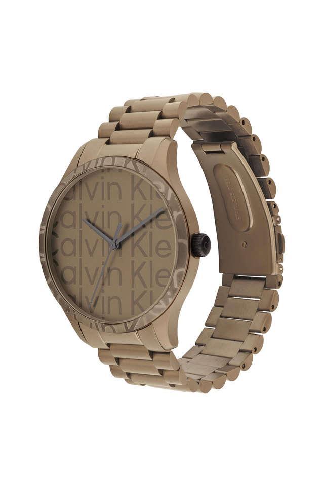 iconic quartz khaki round dial unisex watch - 25200343