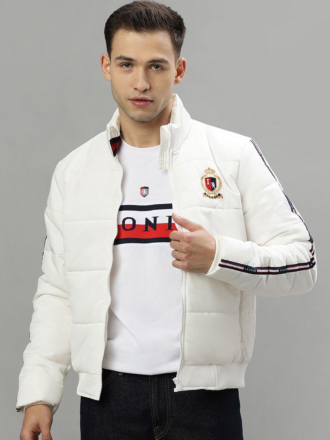 iconic stand collar long sleeves puffer jacket