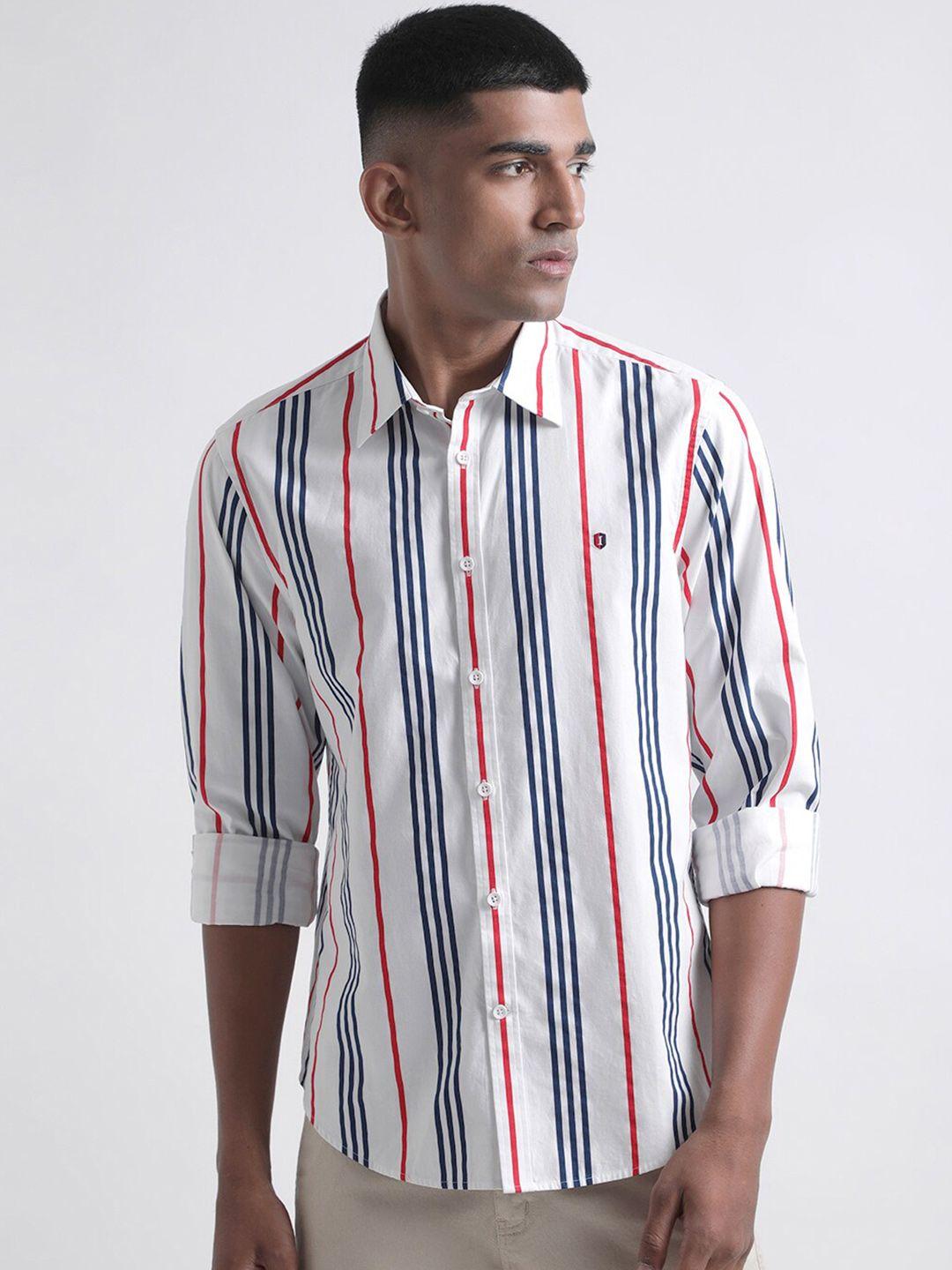 iconic striped cotton casual shirt