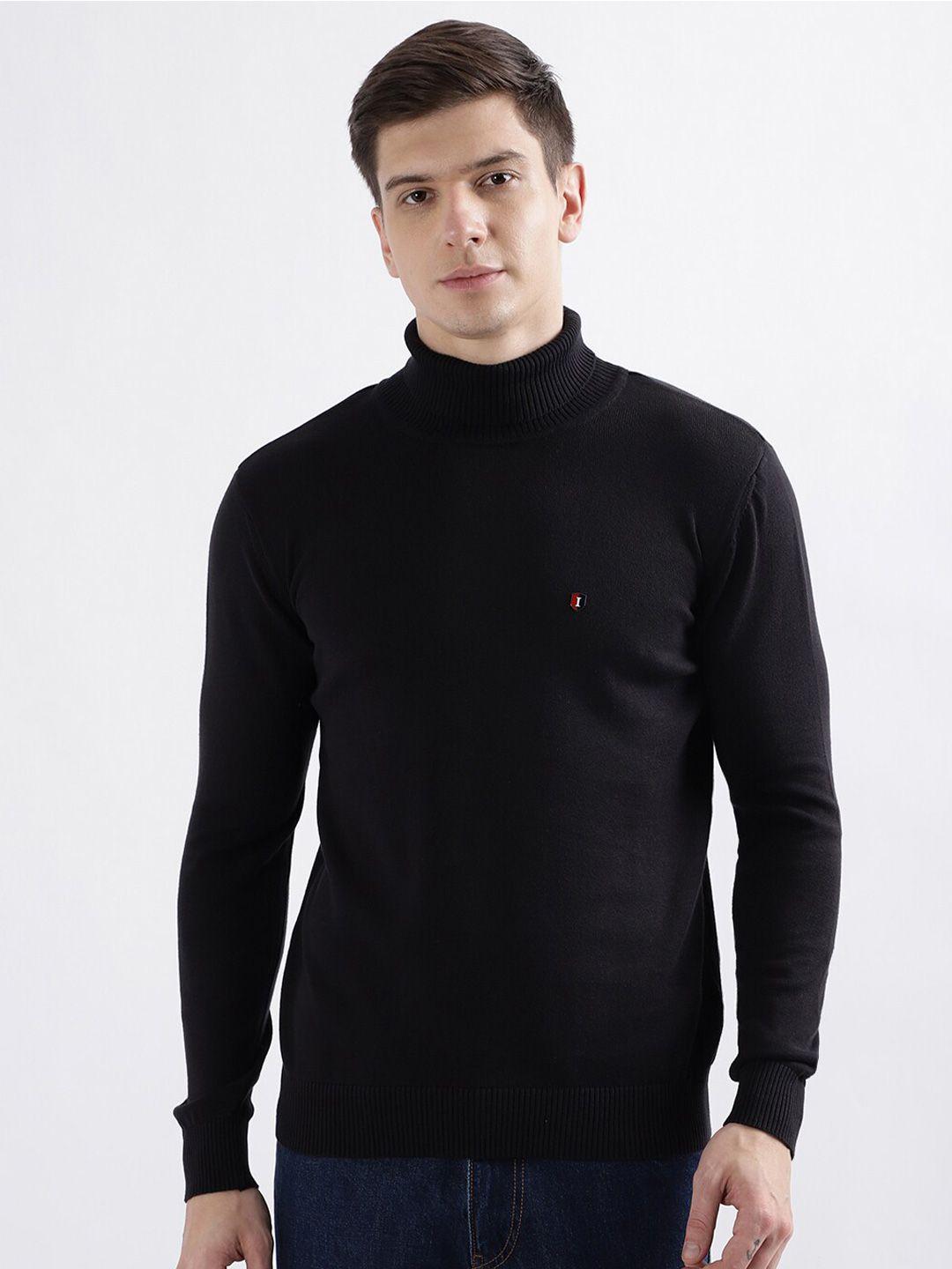 iconic turtle neck pure cotton pullover