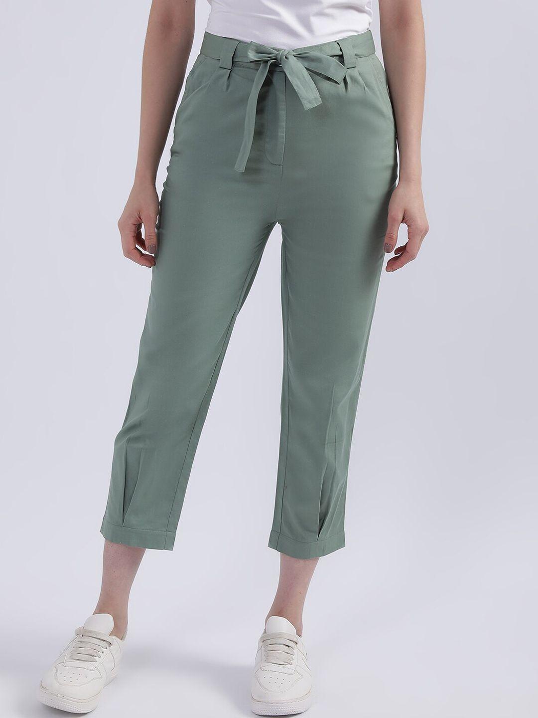 iconic women pure cotton chinos trousers