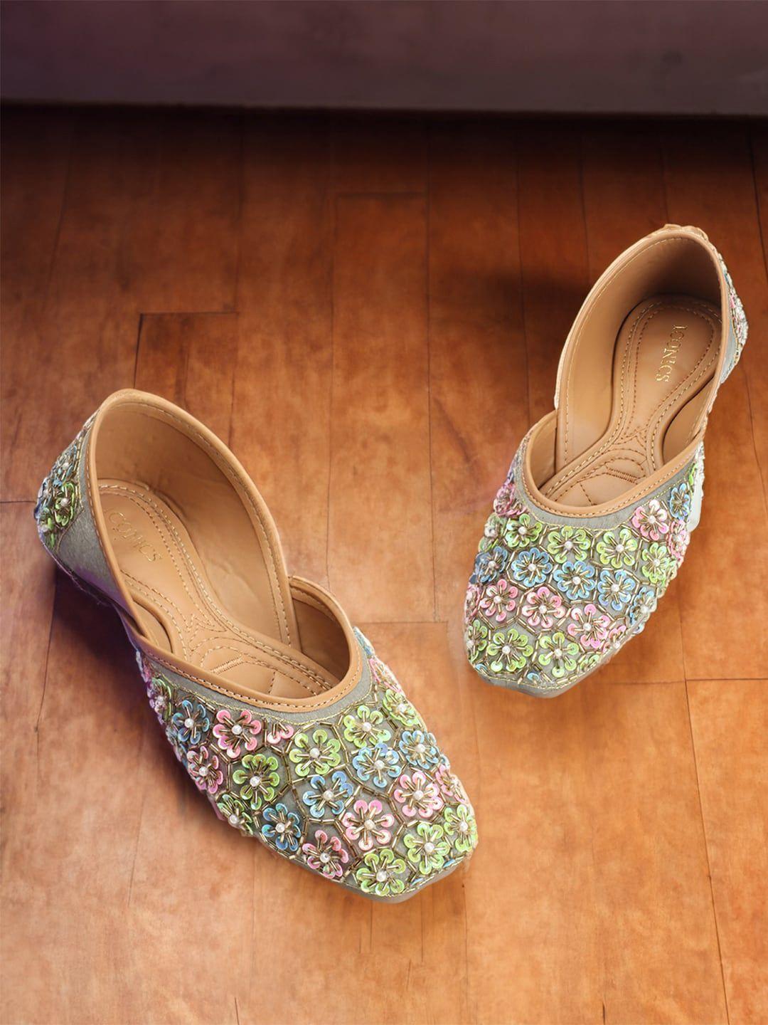 iconics embellished ethnic mojaris