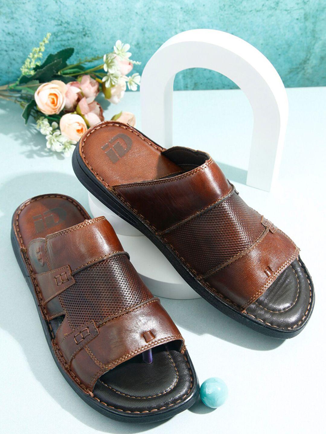 id leather comfort sandals