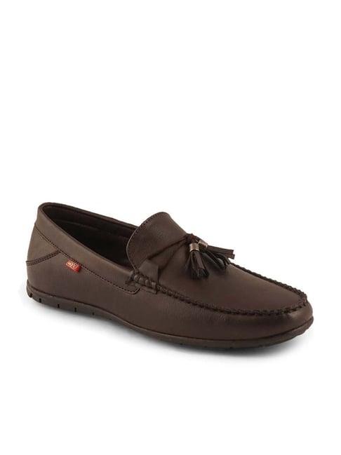 id men's brown casual mocassins