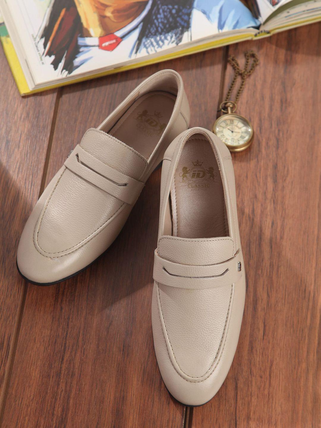 id men leather formal loafers