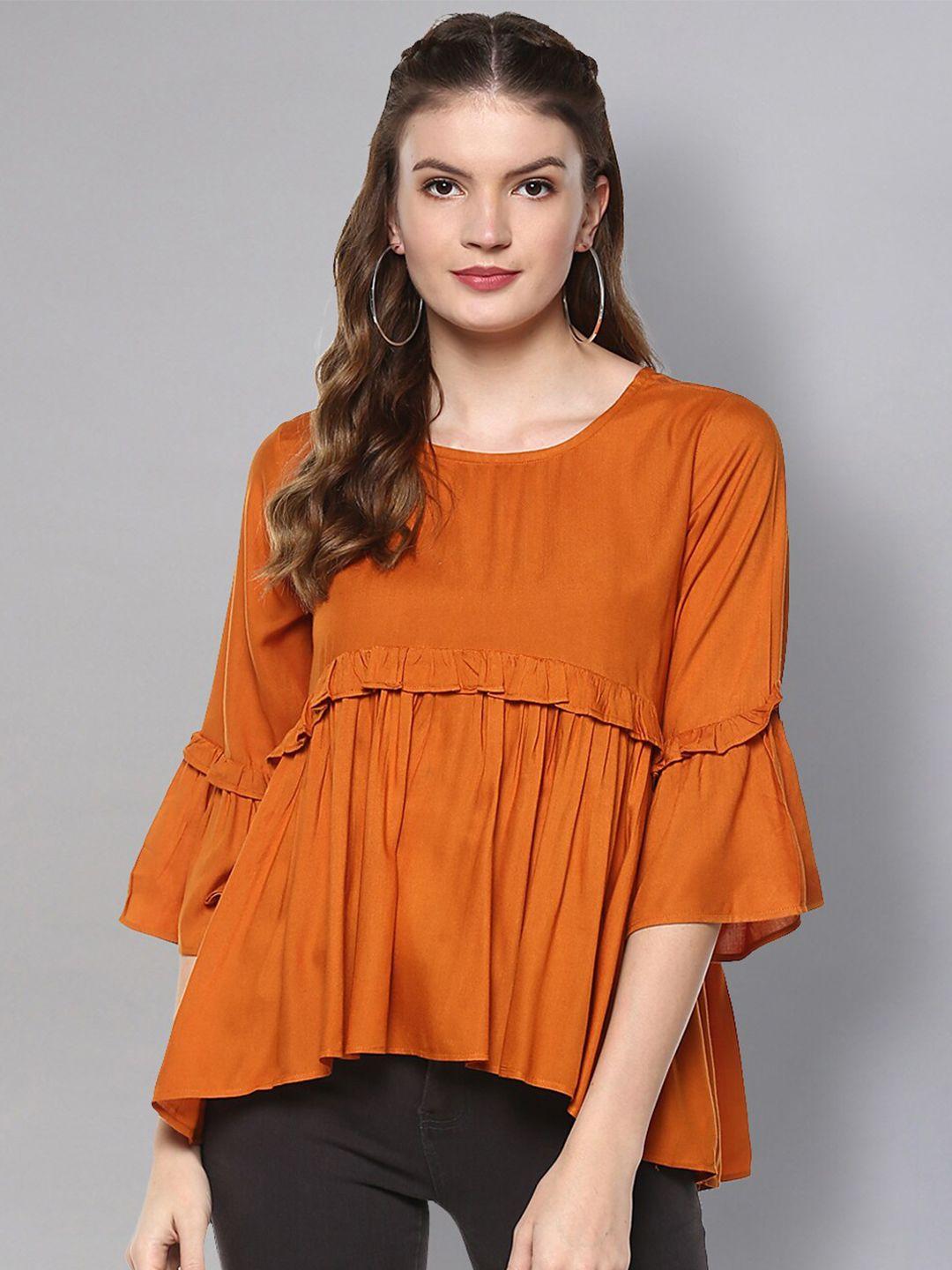 idalia rust empire top