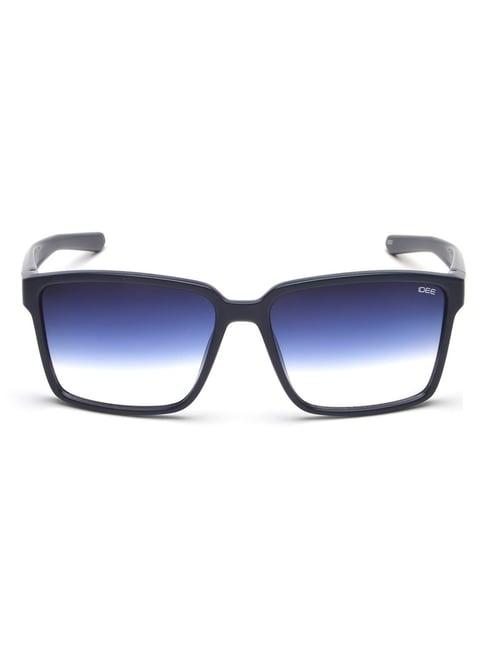 idee blue square uv protection sunglasses for men