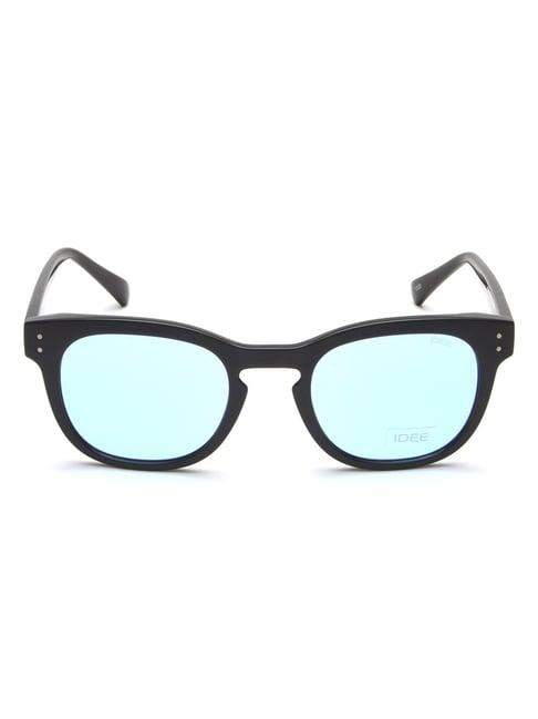 idee blue square uv protection unisex sunglasses