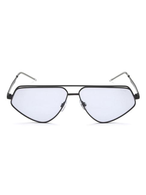 idee grey geometric uv protection unisex sunglasses