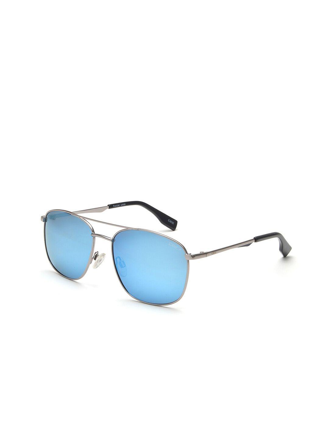 idee men aviator sunglasses with polarised & uv protected lens ids2728rc3psg
