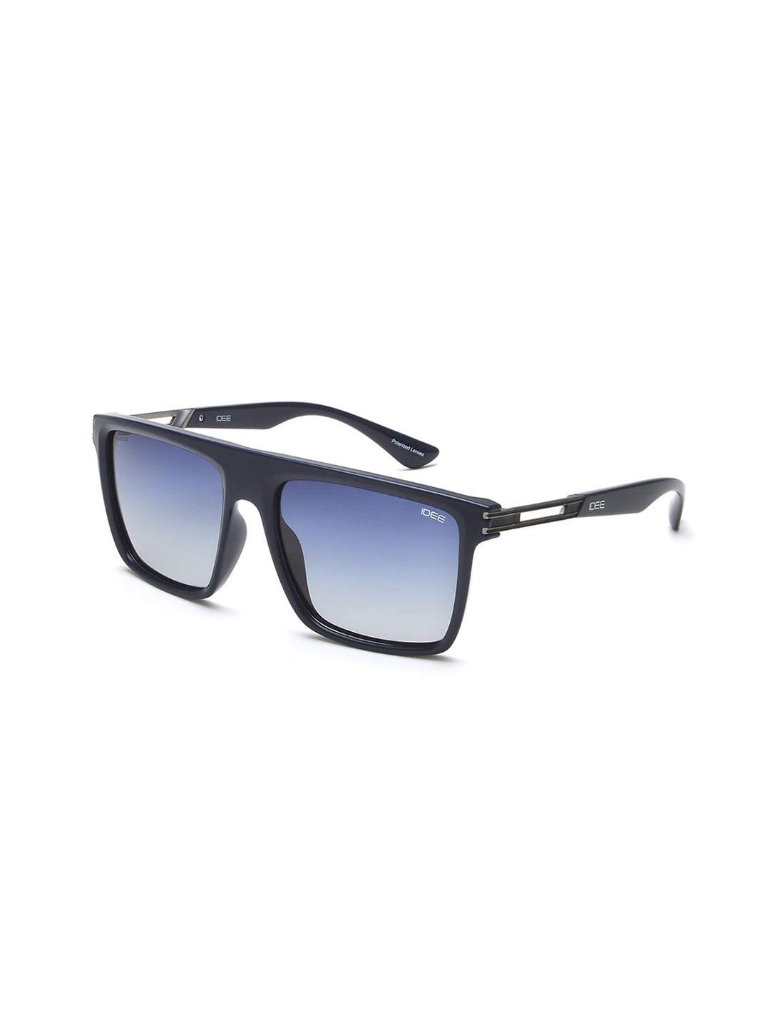 idee men lens & square sunglasses with uv protected lens ids2957c4psg