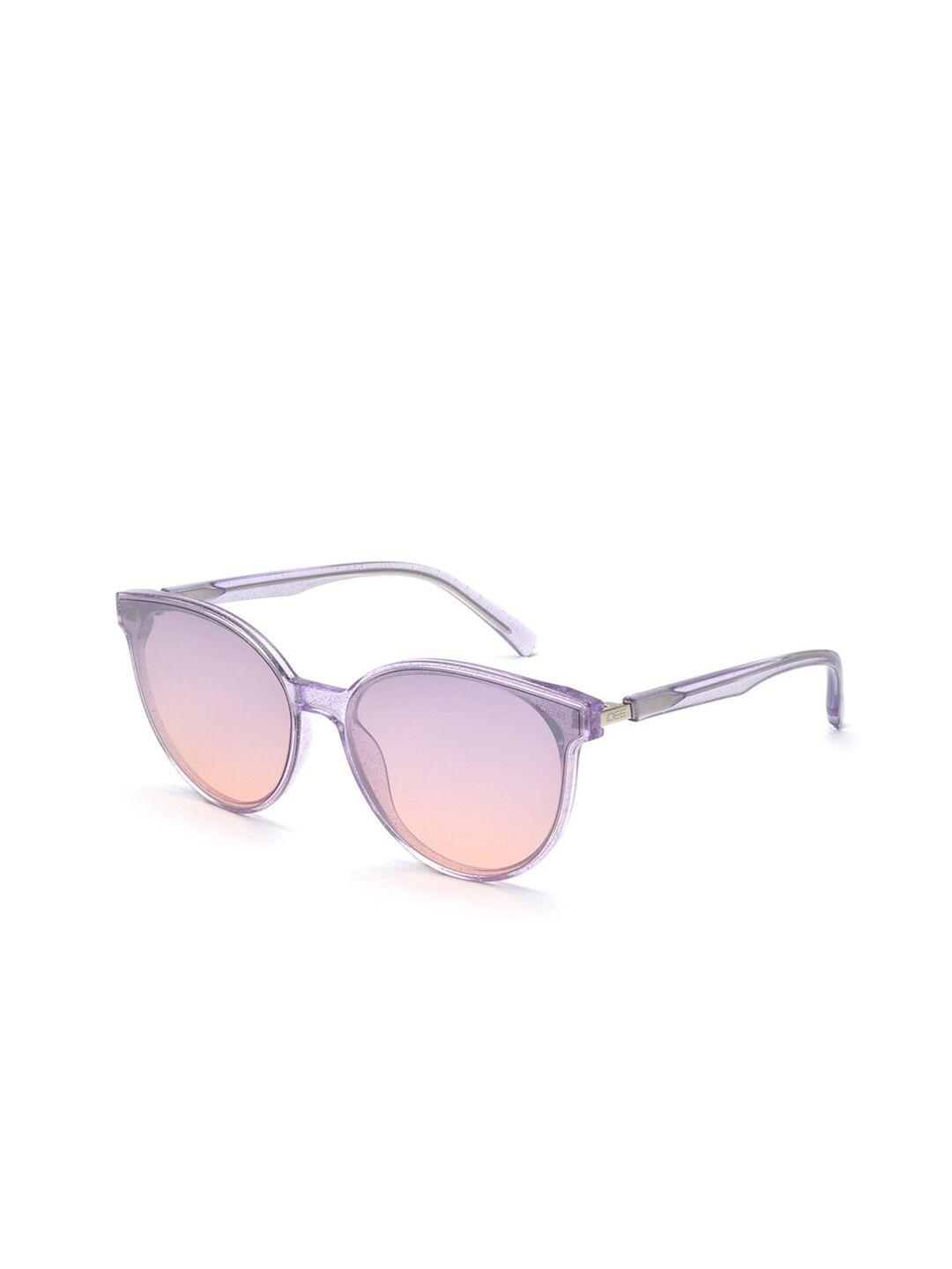 idee women lens & round sunglasses with uv protected lens ids2832c3sg
