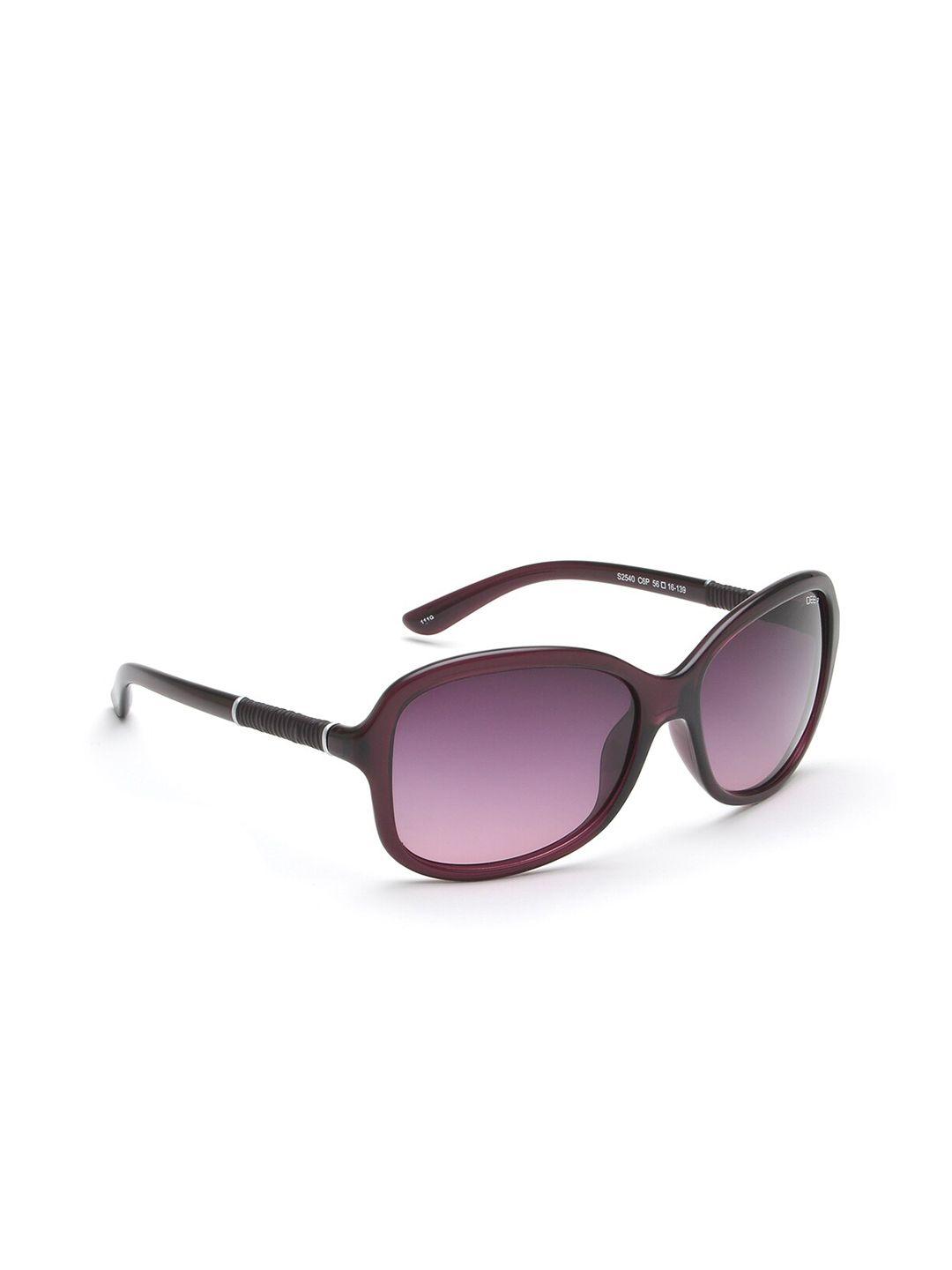 idee women purple lens & purple butterfly sunglasses with polarised lens ids2540c6psg