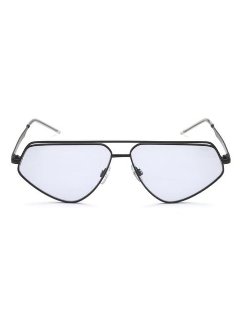 idee grey geometric uv protection unisex sunglasses