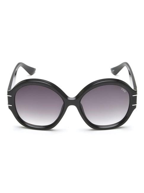 idee grey oval sunglasses for women