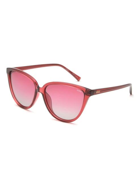 idee pink cat eye sunglasses for women
