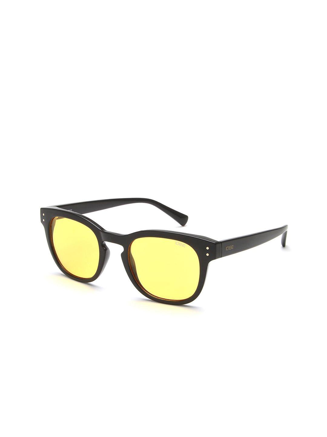 idee unisex wayfarer square sunglasses with uv protected lens ids2817c8sg