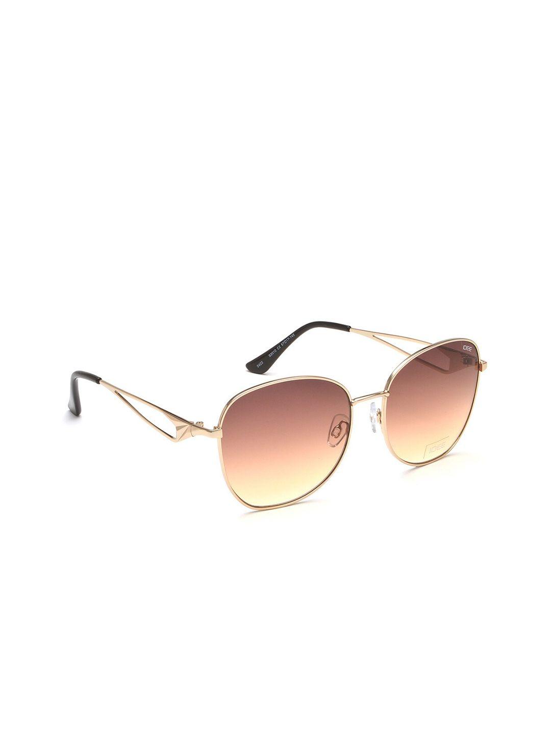 idee women aviator sunglasses with uv protected lens ids3010c2sg